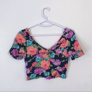 Floral Crop Top